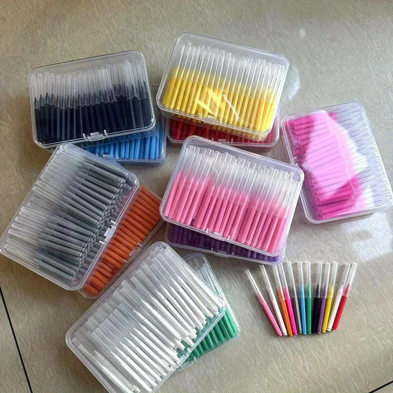 120 قطعة/صندوق فرش بين الأسنان الرعاية الصحية الأسنان Escova بين الأسنان المنظفات تقويم الأسنان فرشاة أسنان أداة نظافة الفم