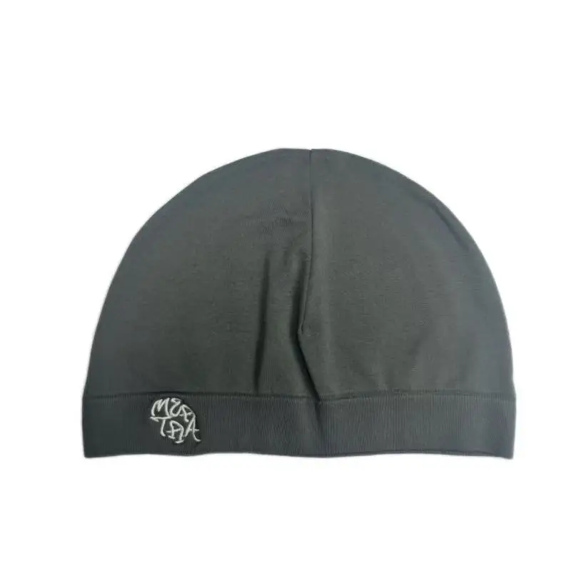 Berretto con lettera ricamata minimalista Berretto con teschio in maglia sottile Cappello unisex morbido e leggero Streetwear Y2K Hip Hop Punk Rock Accogliente