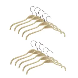 10pcs/set Eco-friendly Drying Rack Innovative Strong Load-bearing Capacity Clothes Hangers