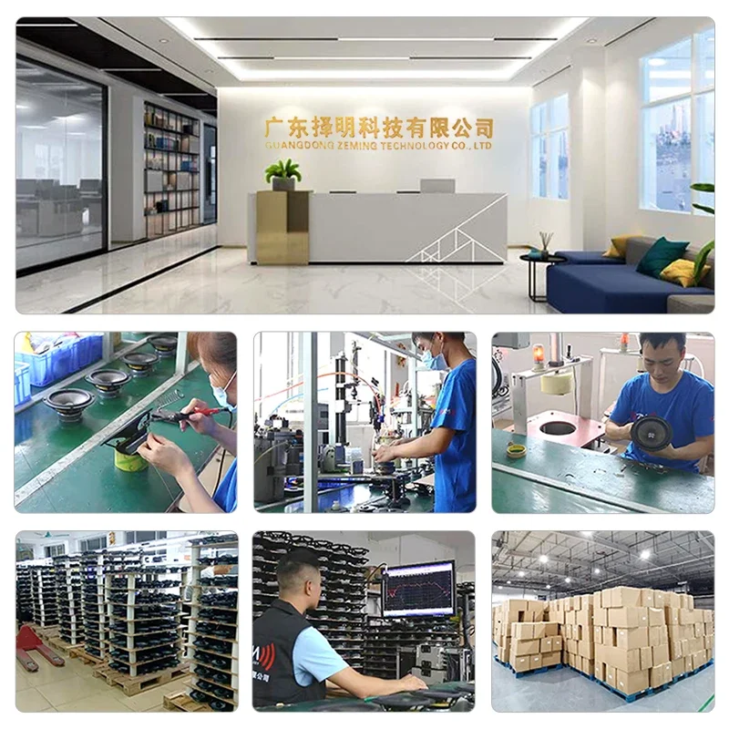 Auto 6 Zoll Subwoofer Mini-Subwoofer Lautsprecher 4 Ohm Impedanz Car Audio