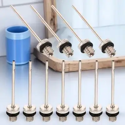 

15Pcs Metal Ball Pump Needle Set Universal Inflation Needle for Football Basketball Volleyball Soccer Air Pump Sports Ball