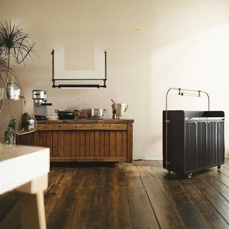 Light luxury simple hotel pantry cabinet club B&B sales department lobby storage cabinet