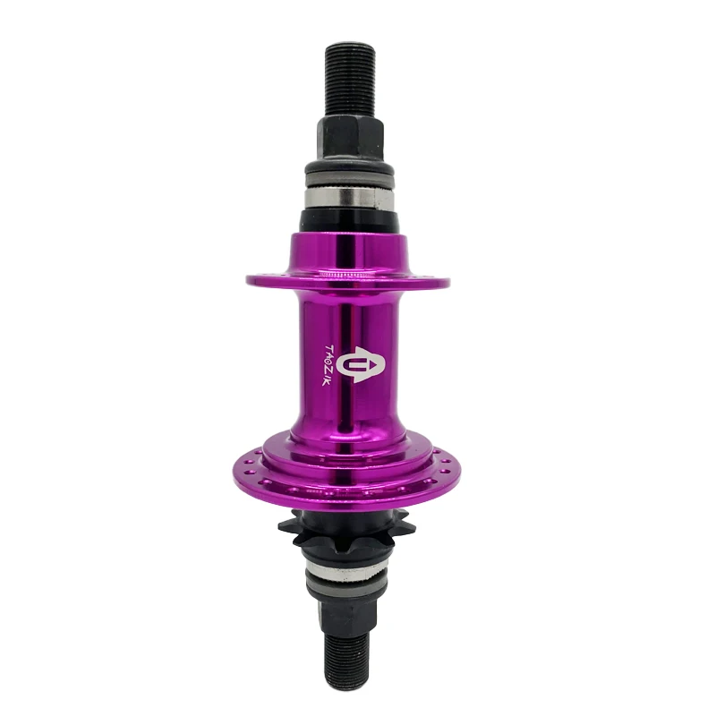 TAOZIK Magic BMX Flatland Bike Hub Aluminum Alloy 5 Sealed Bearing 36 Holes 9T 114 Noise Bicycle Cube Parts