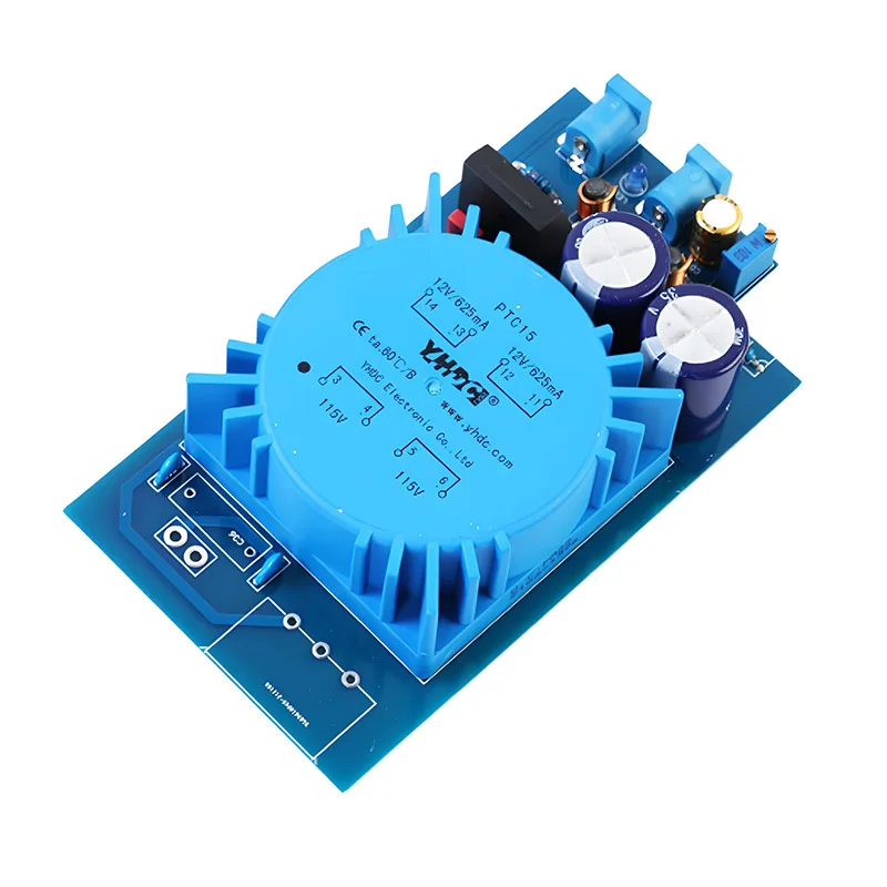 Creadvent 15 واط مصدر طاقة خطي الصوت المزدوج تيار مستمر LPS استقرار لمضخم الصوت المضخم/DAC 5 فولت 7 فولت 9 فولت 12 فولت 15 فولت 18 فولت لتقوم بها بنفسك Hifi