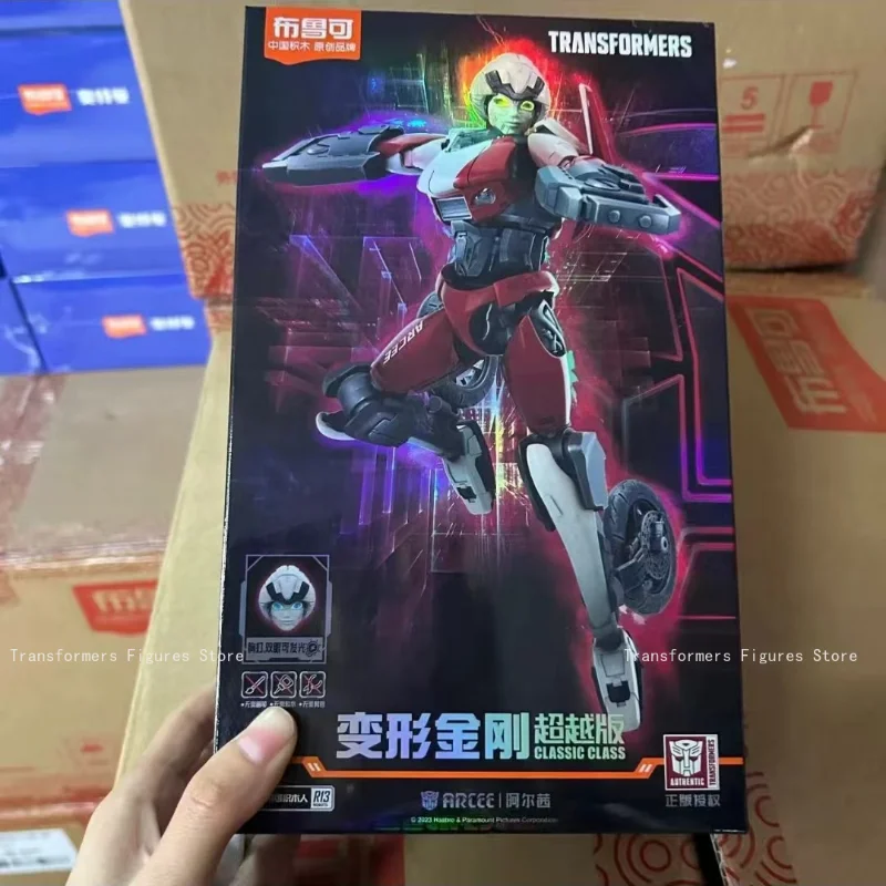 Oryginalny Nowy Transformator Seria Model do Składania Zabawka Film 7 Arcee G1 Kreskówka Figurka Akcji Anime Ruchomy Robot Popularne Prezenty