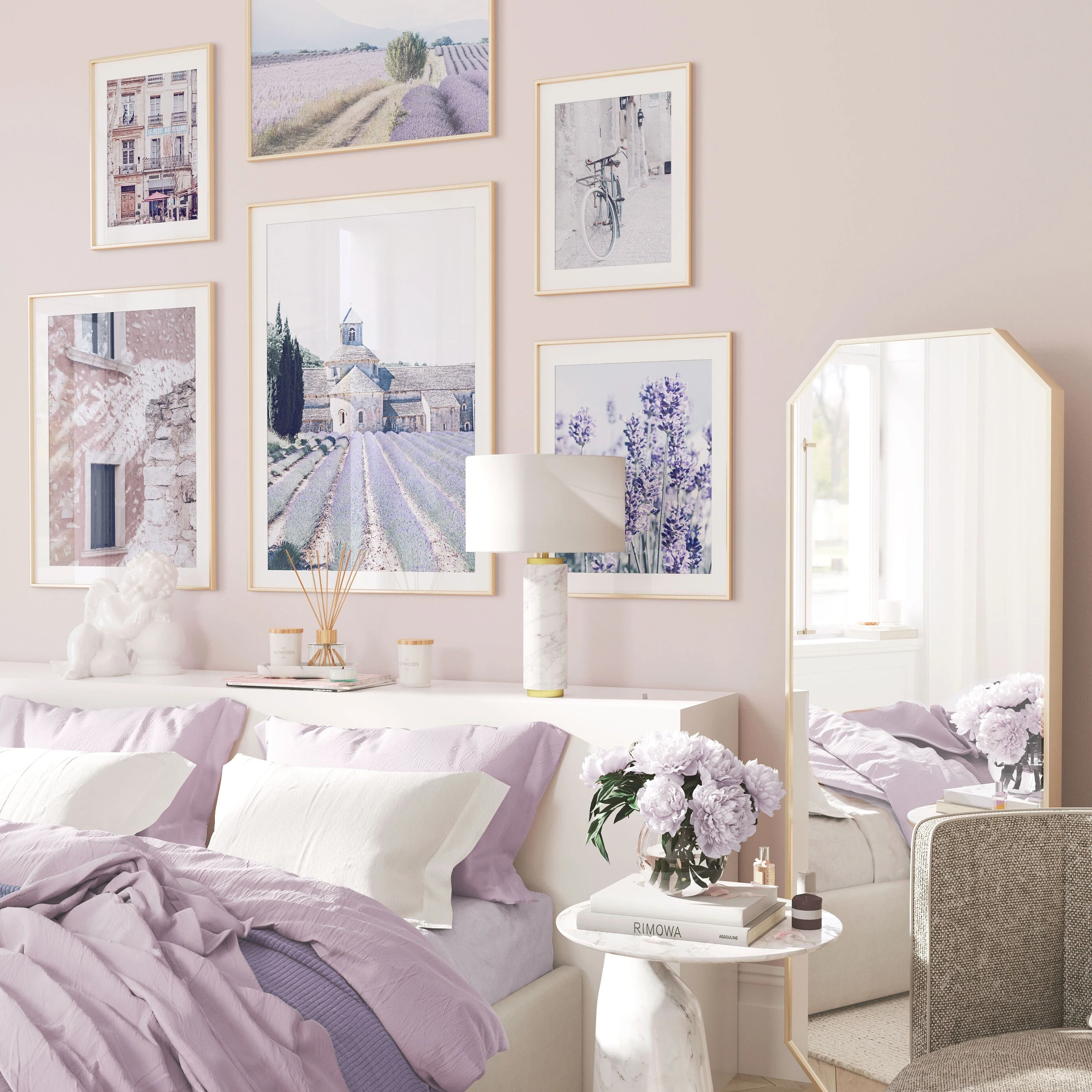 French and Provence photography collection lavender field prints cityscape murals canvas prints art posters modern home décor