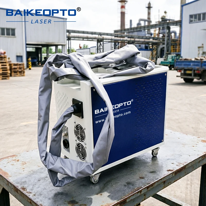 Mini pulsed laser cleaning machine, handheld and portable, requires no consumables, for cleaning non-metallic stone artifacts