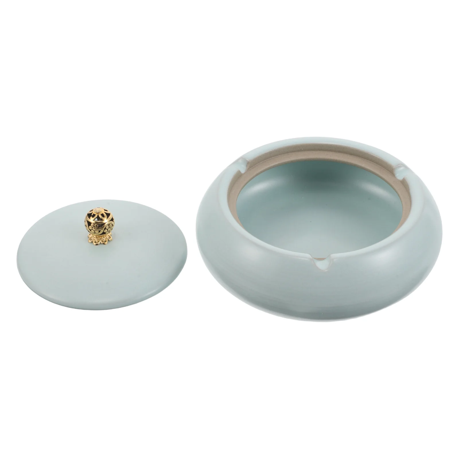 

Ash Trays for outside Try with Lids Cigarettes Cover Decorative Indoor Weed Covers Ashtray Patio
