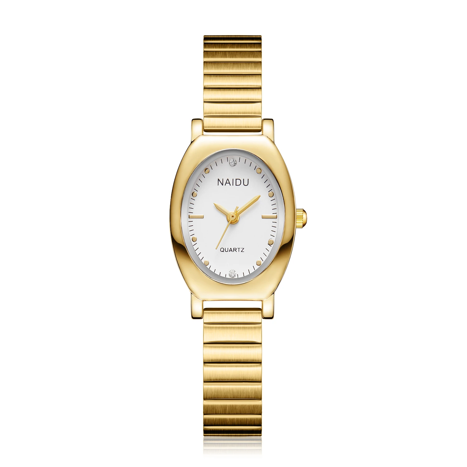 

High Angle Luxury Retro Elegant Steel Strip Women's Watch Mini Version Exquisite Oval Lightweight Waterproof Quartz Watches