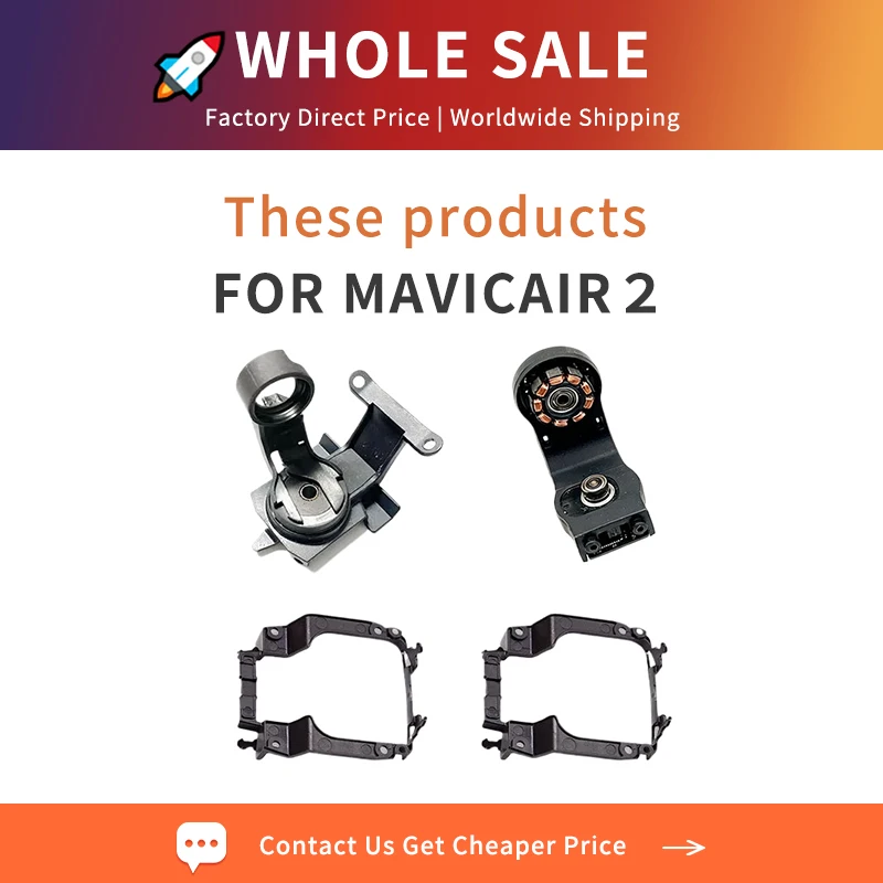Wholesale Gimbal Roll Arm Lower Bracket for Mavic Air2 Replacement R-Axis Motor Mount-In Stock Repair Part Ask for Bulk Discount