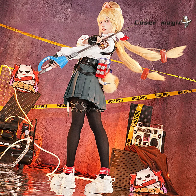 

Game Zenless Zone Zero Alice Thymefield Cosplay Costume Uniform Halloween Carnival Party Christmas Play Role Clothes Clothing