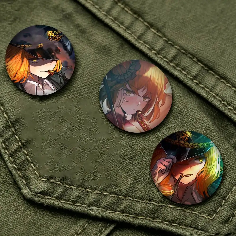 Hot Game Limbus Company IshmaelS  25mm 32mm 44mm 58mm 75mm Brooches Badges Pins for Accessories Gift