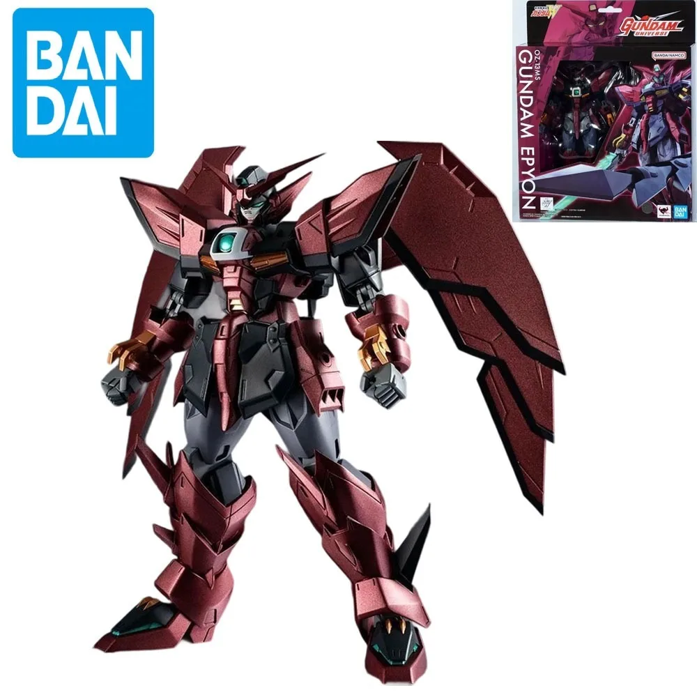 

Original Genuine Model BANDAI Gundam Universe Gundam Wing 16cm Oz-13ms Gundam Epyon Action Figure Anime Figurine Collections Toy