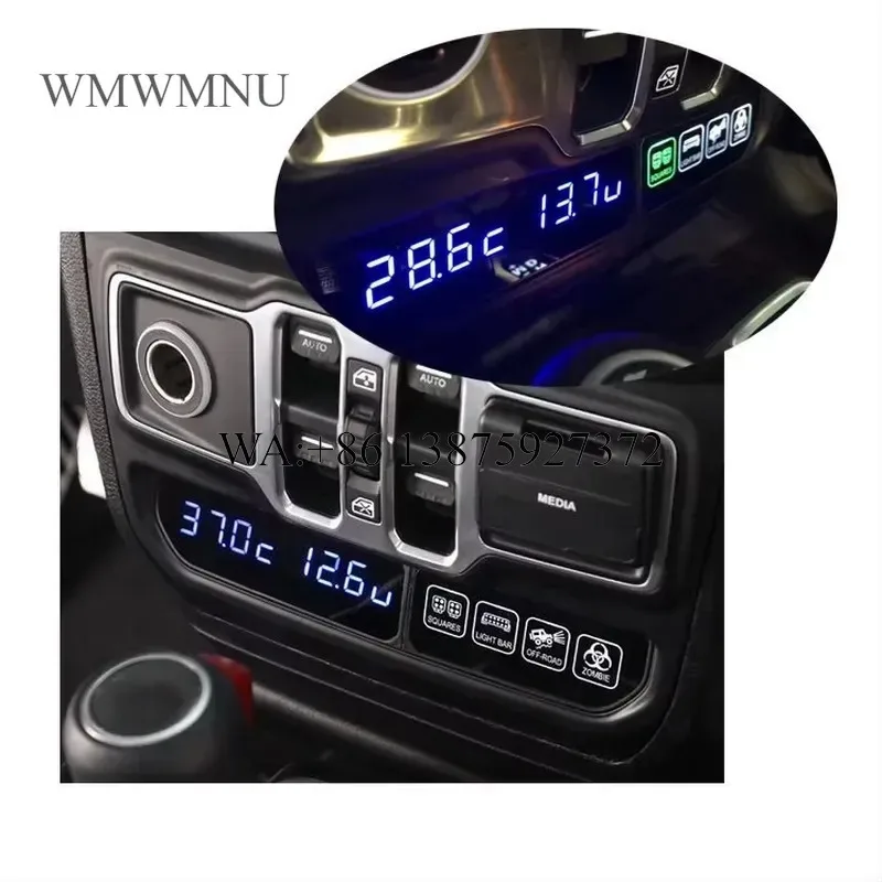 Wmwmnu Offroad 4x4 Car Accessories Switch Control System for Wrangler JL 2018+