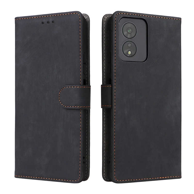 For Boost Mobile Celero 5G SC Wallet Anti-theft Brush Magnetic Flip Leather Case For Boost Mobile Celero 5G SC Phone Case