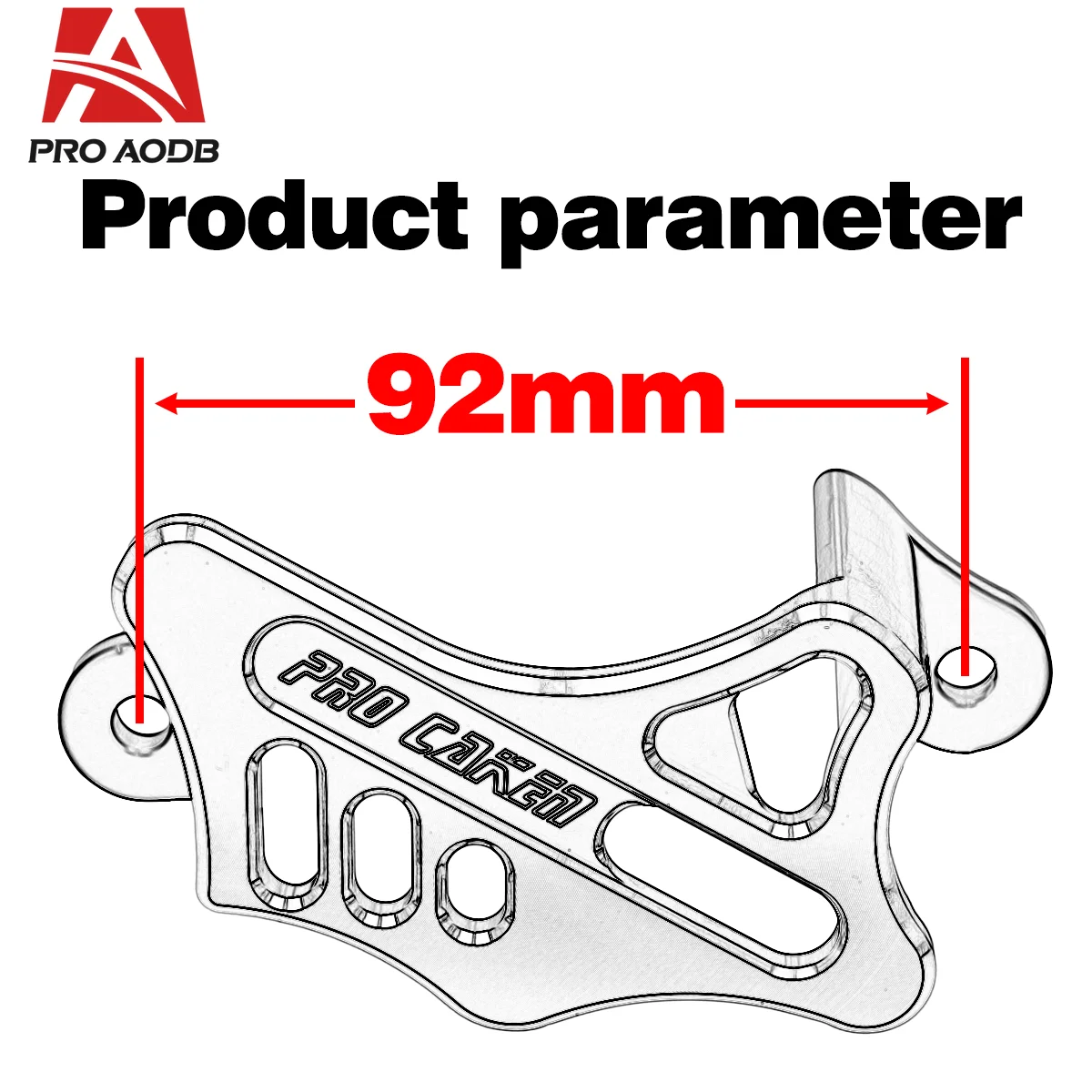 Impact Resistant Rear Brake Master Cylinder Caliper Protector Fit Honda CRF KAYO T4 T6 BSE 2002-2023 Off Road Replacement Parts - view 2