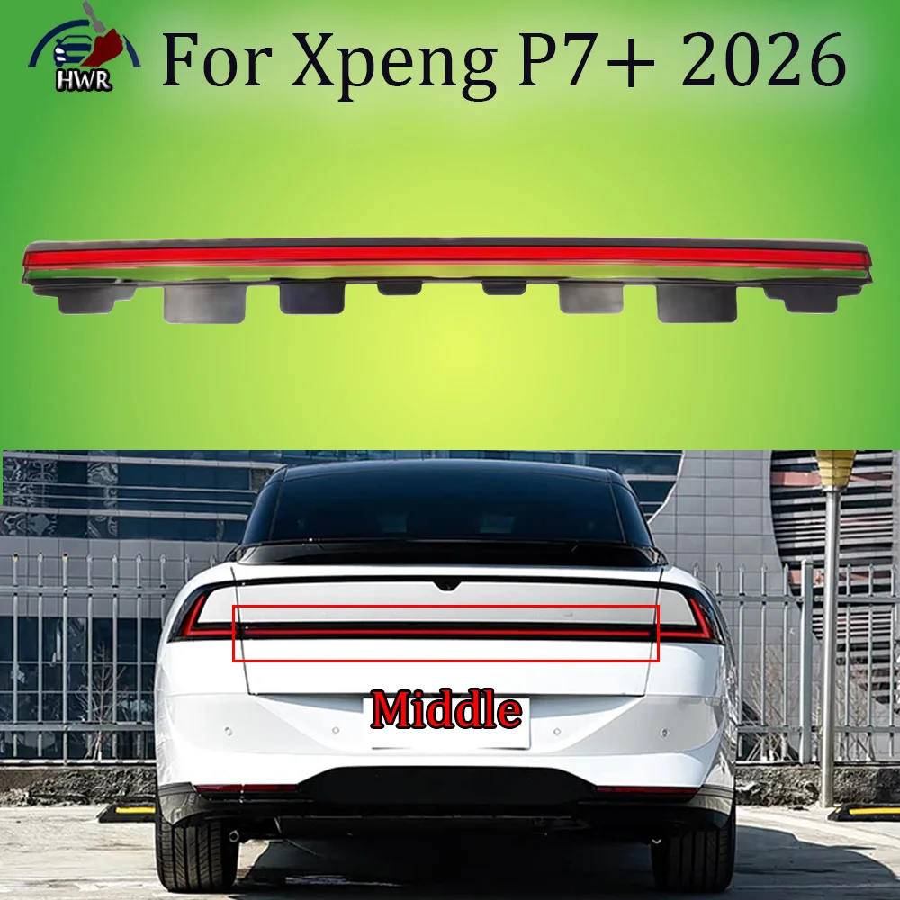 

Through Tail Light Cover 2026 For Xpeng P7+ Rear Taillamp Cover Transparent Lampshade Taillight Shell Lamp Shade Plexiglass
