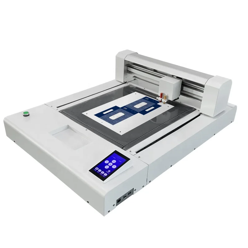 PRODUCT-A3+ راسمة القطع المسطحة، آلة صنع صندوق التجعيد ذات الرأس المزدوج، ملصق Signmaster AI CDR