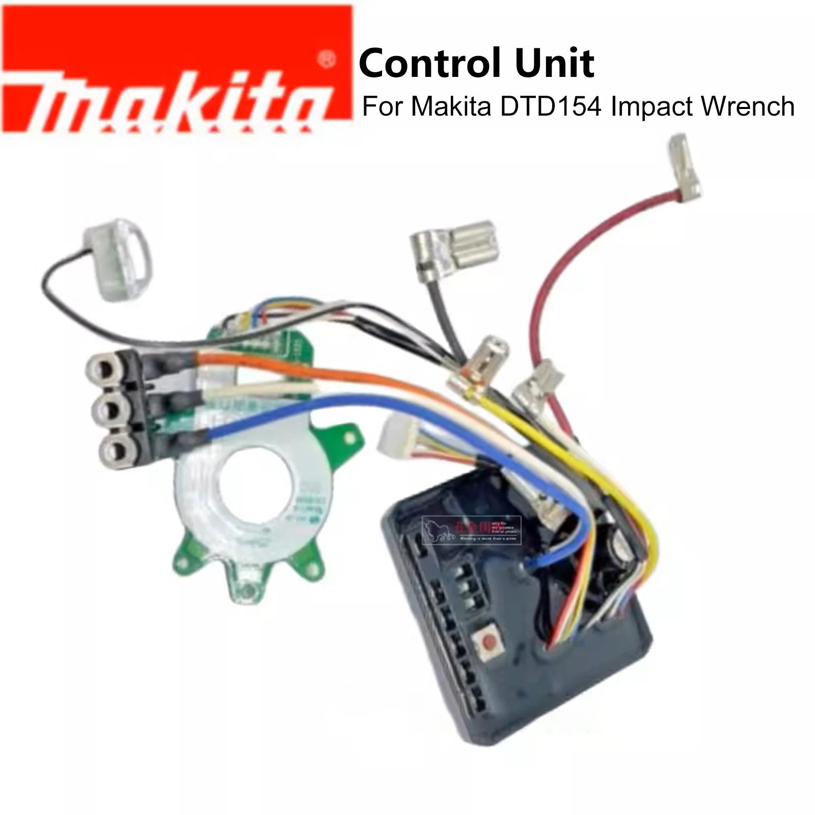 Makita Impact Block Shell Straight Gear Rotor Stator Rear Cover Switch Control Unit Main Spindle For Makita DTD154 Impact Wrench