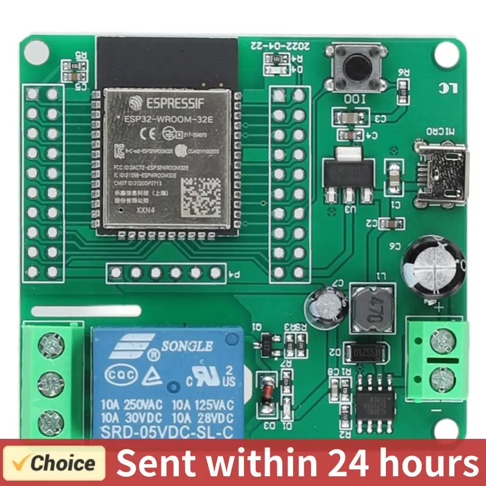 ESP32 ESP32-WROOM Development Board 1/2/8 Channel Secondary Development Board ESP32 WIFI BT BLE Relay Module