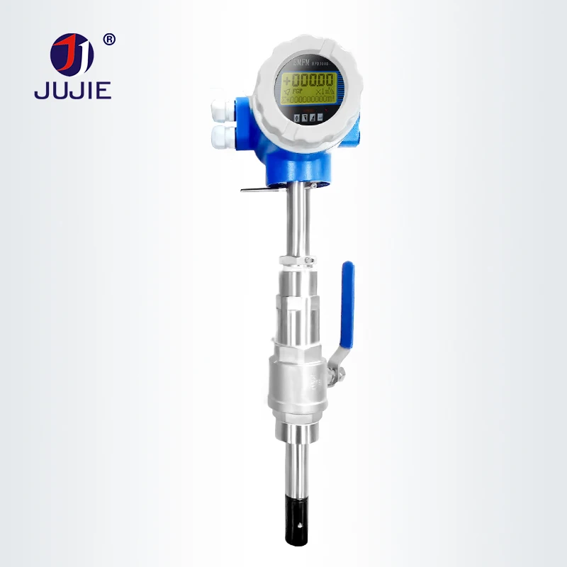 Flowmeter Elektromagnetik Cerdas Plug-in Pengolahan Limbah Asam Kimia dan Flowmeter Cairan Alkali