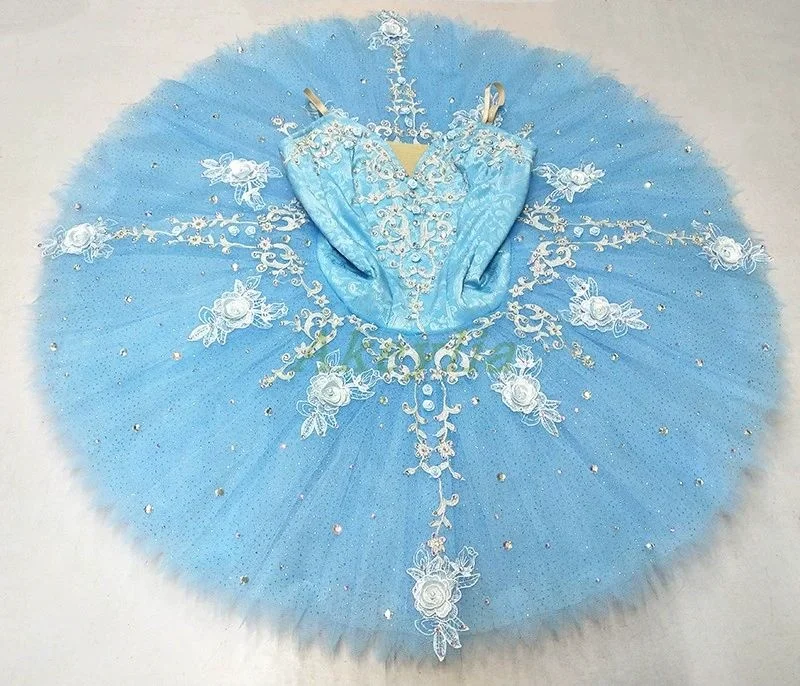 Custom-made Blue bird Variations professional tutu dress for the TUTU International competition