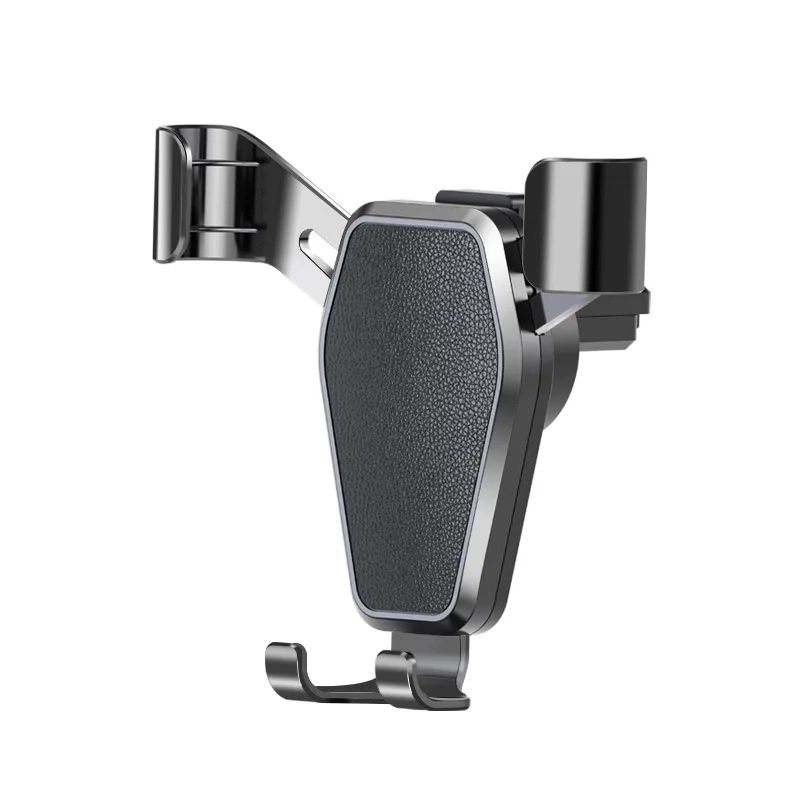 

Car Phone Holder C5 Automatic Gravity Linkage ABS Plastic Push Jaw Air Outlet Available Suitable for 4.6-7 Inch Mobile Phones