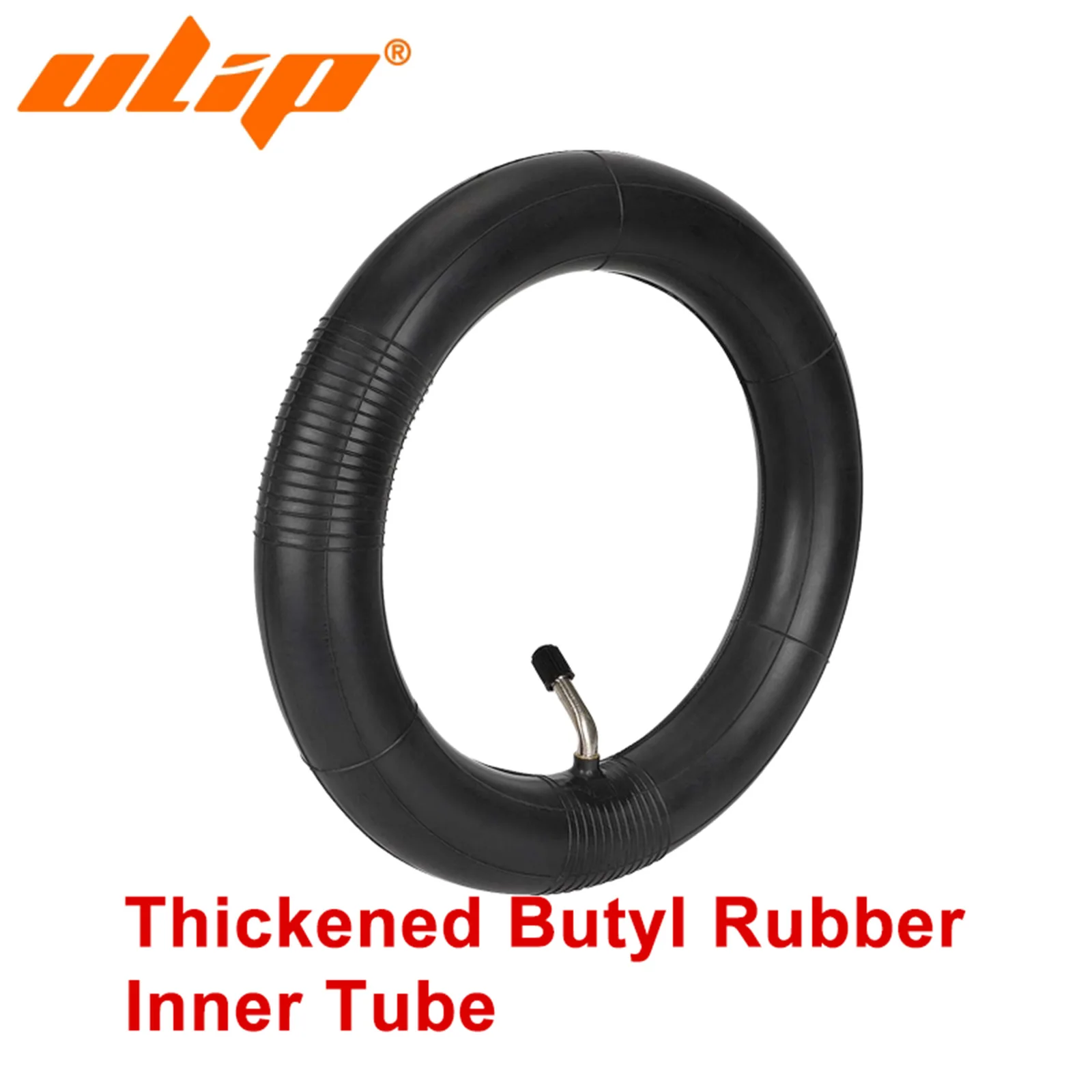 

10*2/2.125/2.5 reinforced inner tube with 45 degree outwards Butyl Rubber Inner Tube Fits 10x1.90-2.50 Self-Balancing Scooters