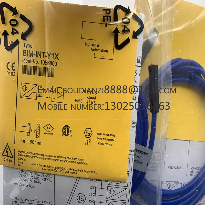 

The brand-new original sensor BIM-IKT-Y1X BIM-INT-Y1X /AD4X/AP6X/AN6X/H1141 in stock
