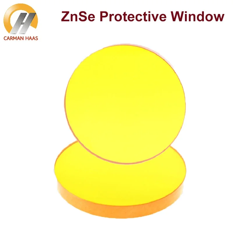 Carmanhaas ZnSe Protective Windows Lens Dia 19mm 20mm CO2 Protect Glass for Laser Cutting Welding