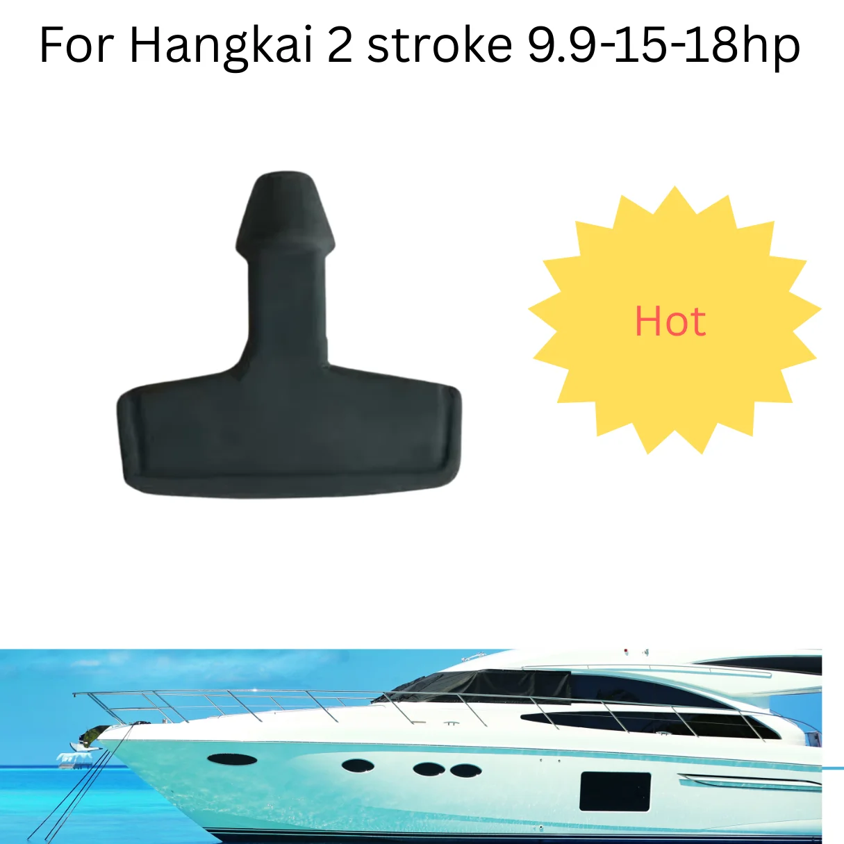 

Ручка запуска части подвесного мотора для 2-тактного лодочного двигателя Hangkai 9,9-15-18 л.с. аксессуары