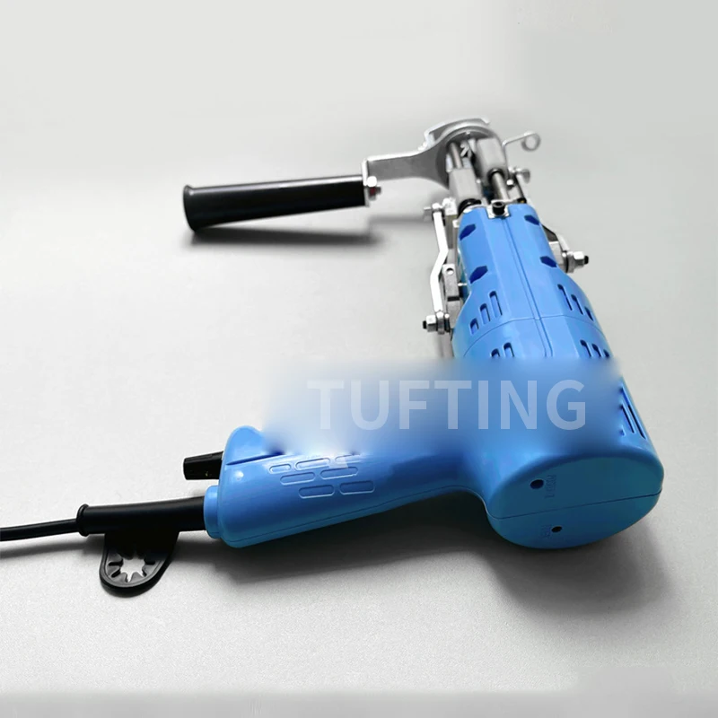 2-in-1 tufting gun, portable tufting gun, built-in motor for cutting and looping pile QI00221 carpet repair/wool felt trimming
