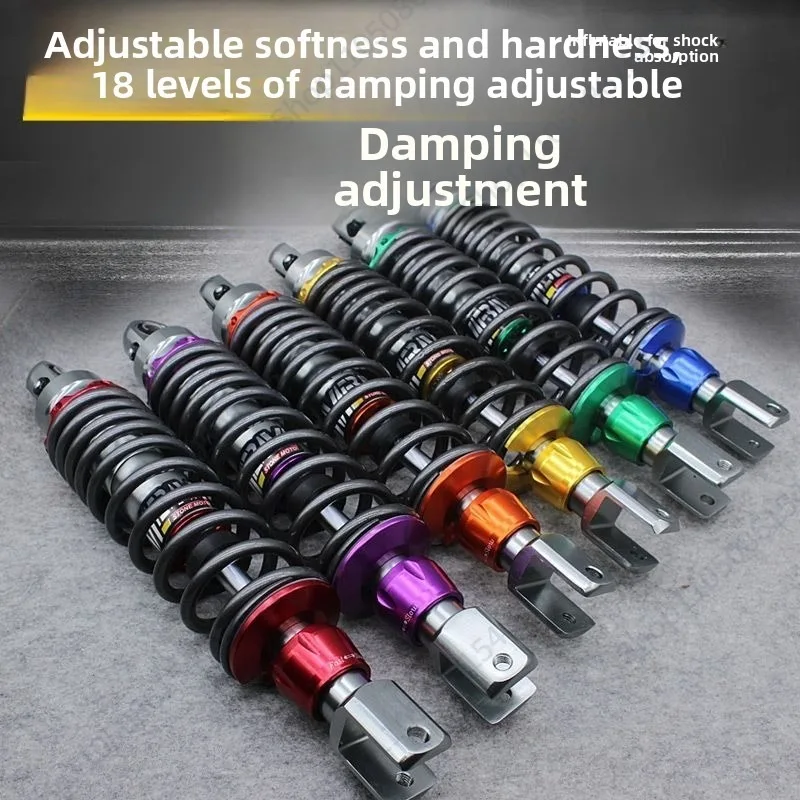 Rear shock absorption suitable for RSZ ghost fire 100C modified damping adjustable shock absorber