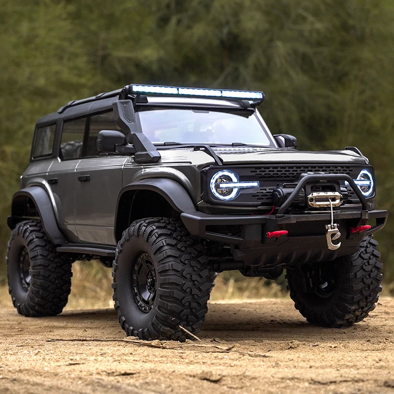 HB Rc Modell 1/10 Upgrade RC Crawler 4WD RTR 2,4G Elektrische Fernbedienung Rock Geländewagen mit Bunten LED Lichter Spielzeug – Detail 14