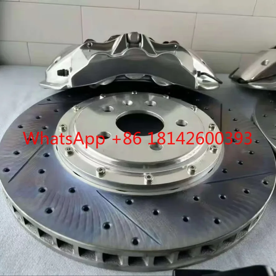 10 Piston Big Brake Caliper Kit 4 Pot Electronic Parking Brake System Factory High Performance Brake Upgrade for Mid-size SUV