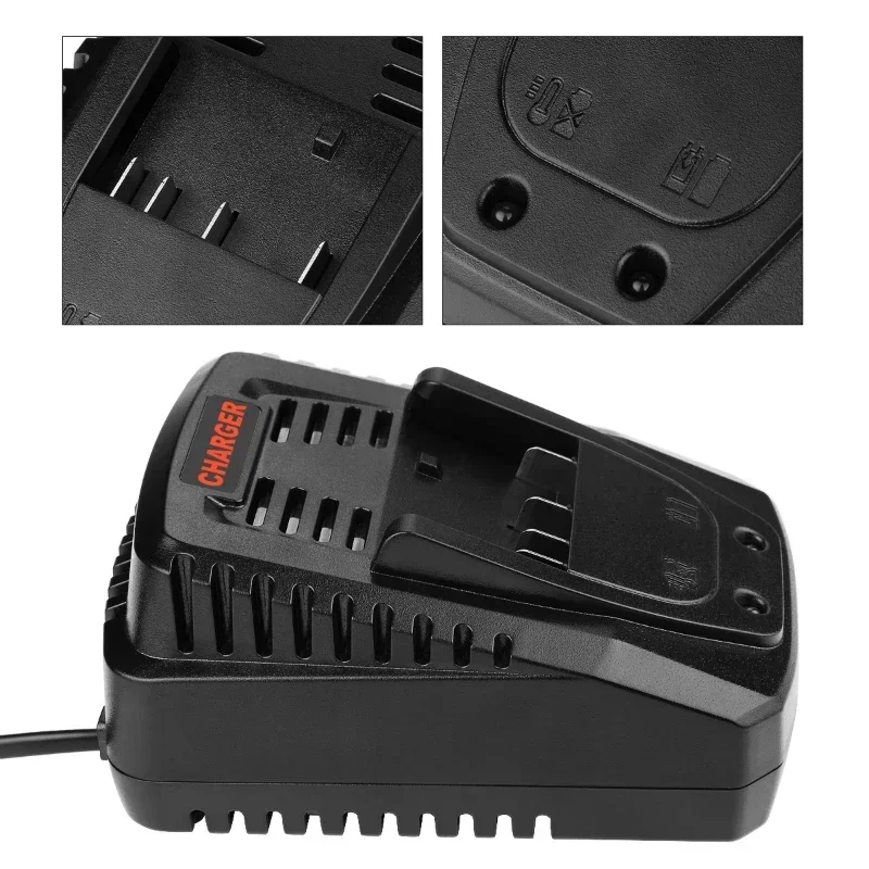 3A Li-ion Battery Charger For Bosch 14.4V 18V Battery BAT609G BAT618 Fast Charging Al1860CV Al1814CV Al1820CV Replacement Tool