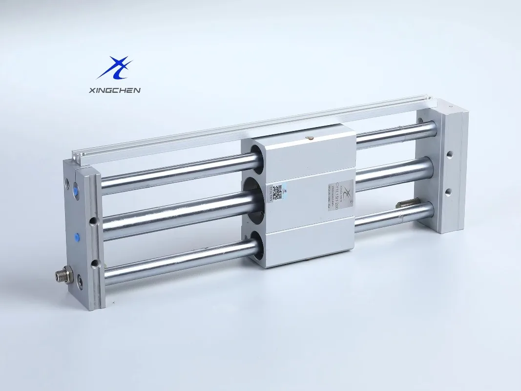 Xingchen Sliding Magnetic Pneumatic Rodless Cylinder for Mechanical Long-stroke Operation Using air As the Working Medium