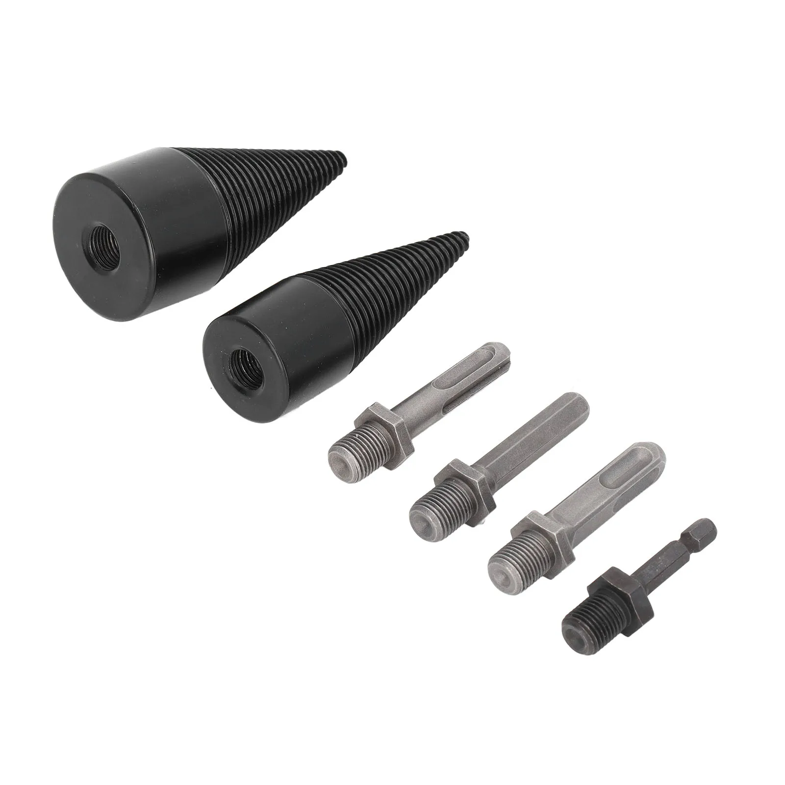 Set mata bor pemisah 6 bagian yang dapat dilepas; mata bor tugas berat; mata bor spiral untuk auger tangan