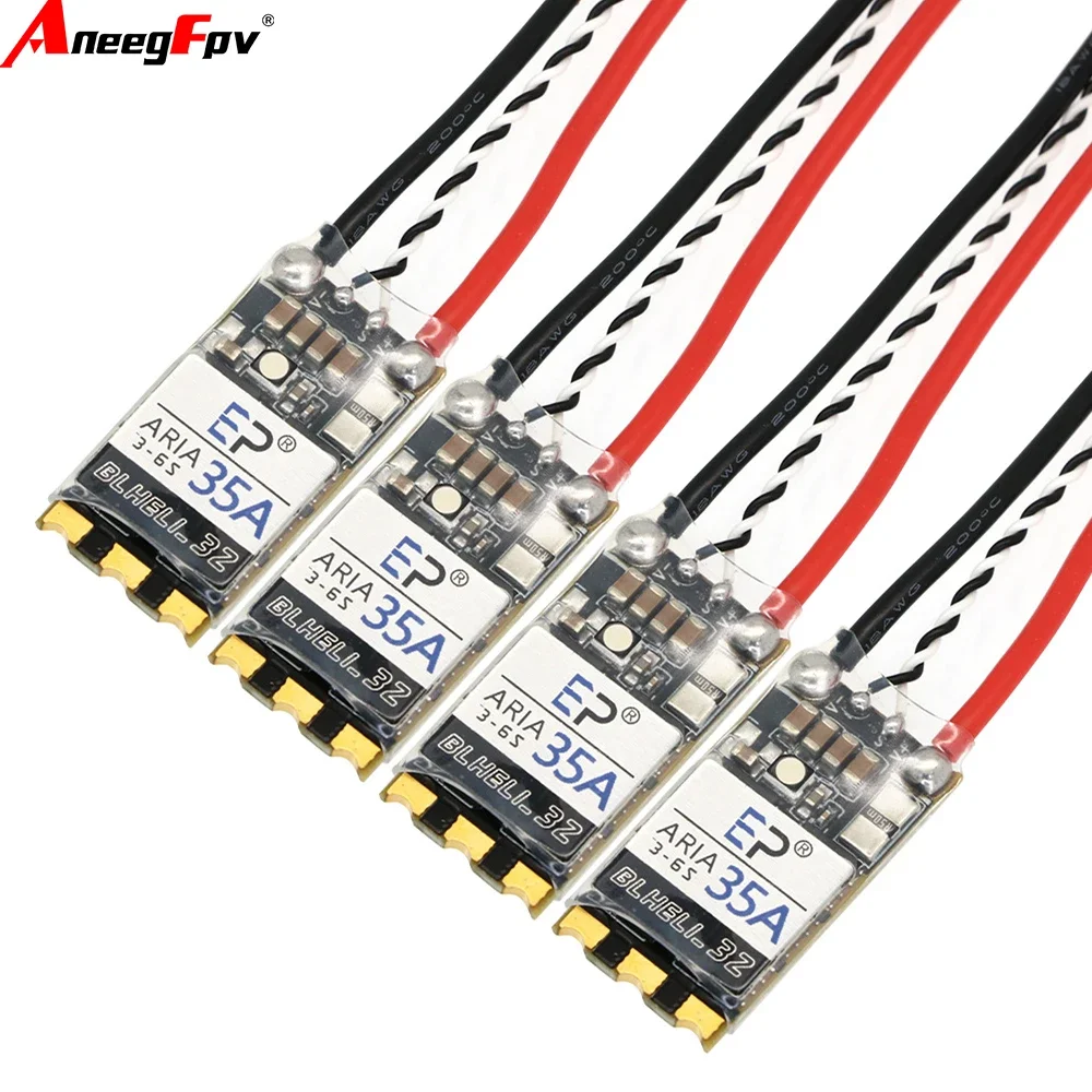 SkyDElEP-Power Aria 35A AM32 Bit 3-6S Dshot 1200 Brushless Esc FPV Crossover Aircraft Fixed For Rc Model Quadcopter