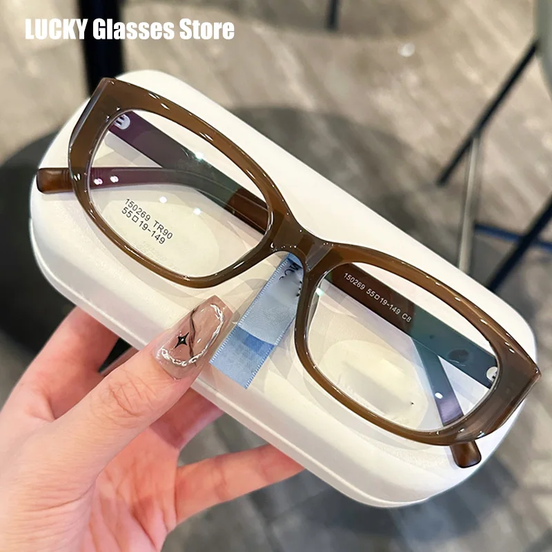 

ALICIA новые женские модные ретро очки большого размера, ультралегкие очки TR90, оптические оправы по рецепту, полные