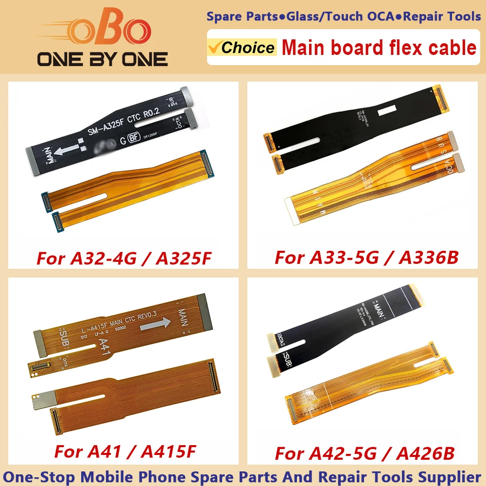 Motherboard Main Board Connection Connector Ribbon Flex Cable Replacement for Samsung Galaxy A30 A32 A33 A34 A35 A40 A41 A42