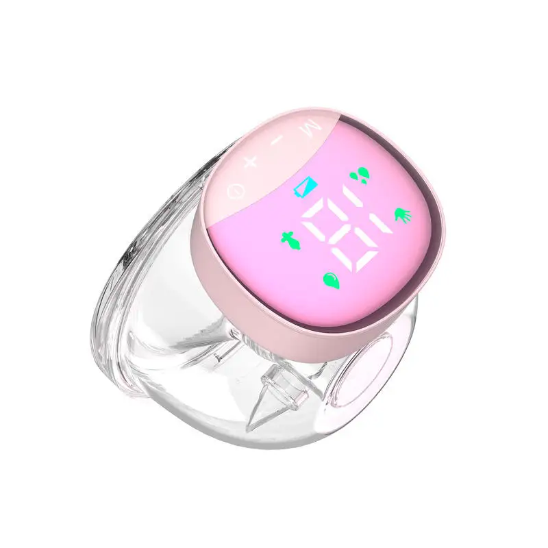 

STLF Women's Age Range Maternity Food-Grade Hands-Free Breastfeeding Pump Low Noise LCD Display Electric Wearable Breast Pump Ba