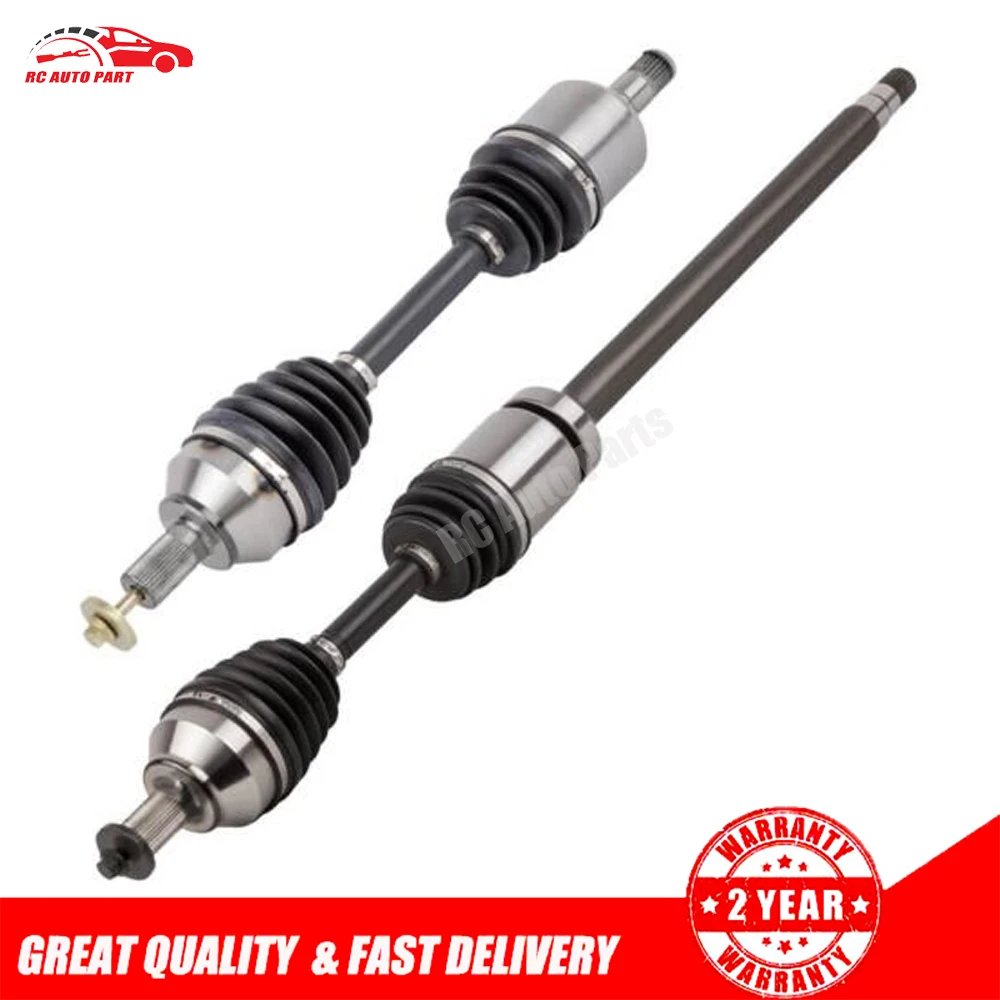 For Volvo S40 V50 C30 C70 Auto Trans 2WD Pair Front Left Right CV Drive Axle 36000559 36000550