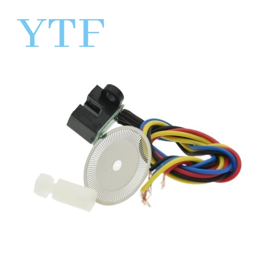Codificador de Sensor de velocidad fotoeléctrico de 5V, módulo de Sensor de velocidad de salida de señal de cuadratura de corte láser para Arduino