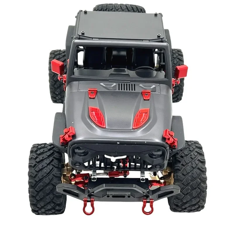 Exclusief voor MJX 1/12 H12Y/H12Y+ RC auto's 41g metalen autocarrosseriedecoratieonderdelen gemaakt van 6061 aluminium voor upgraden en wijzigen