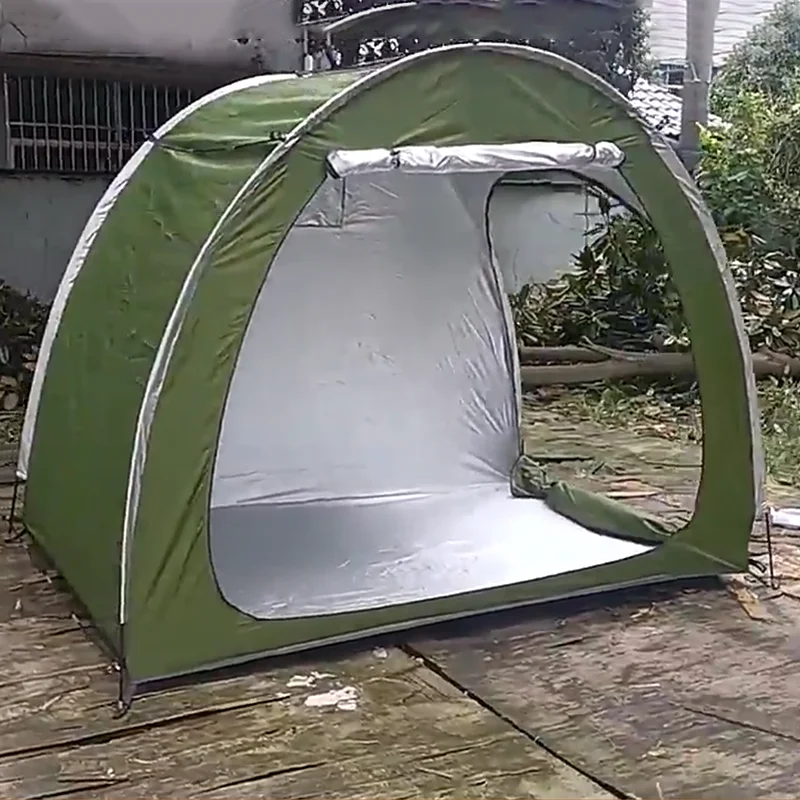 Imagem -06 - Tenda de Armazenamento de Bicicletas ao ar Livre para 45 Adulto Bikes Armazenamento Shed Heavy Duty Shelter Ampliar e Expandir Outdoor Camping Tent