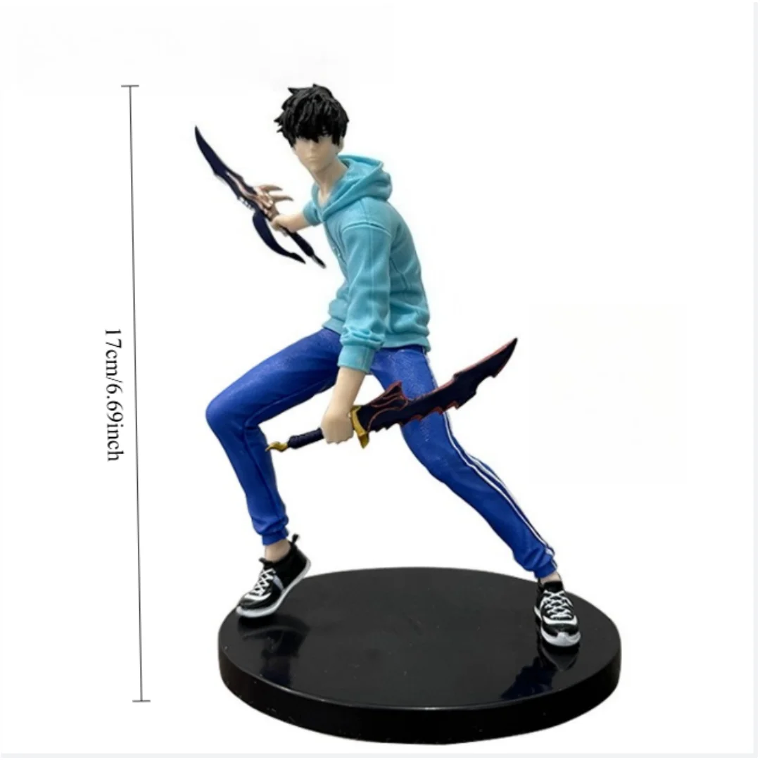 Disponibile Livellamento solista (versione anime) Figura -Sung Jinwoo Action Figure 21 cm PVC Raccogliere modello Figura Display Regalo per bambini