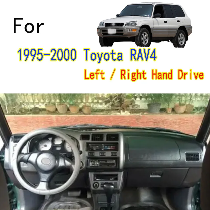 

For 1995-2000 Toyota RAV4 A11 A10 Car-Styling Dashmat Dashboard Cover Instrument Panel Insulation Protective Pad Ornaments