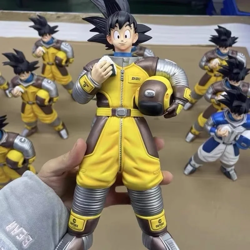 

В наличии Dragon Ball Z Namek Son Goku Space Suit Goku Фигурки ПВХ Статуя Коллекция Модель Настольное Украшение Игрушка Подарок