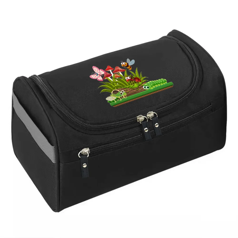 Man Women Zipper Waterproof Makeup Bag Cosmetic Bag Beauty Case Make Up Organizer Toiletry Bag Kits Storage Travel Wash Pouch